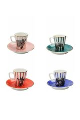 Porland Wild Life 4'lü Kahve Takımı