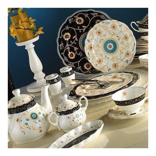 Aryıldız 51019 Bone Porselen 36 Parça Kahvaltı Seti