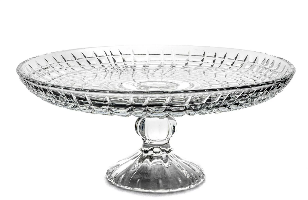 Mikasa Moor Cam 30*13 Cm Ayaklı Servis Tabağı 370350