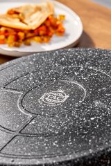 Taç 36 Cm Granit Gözleme Tavası Döküm 6343