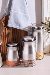 Perotti Saklama Kabı 3 Lü Inox