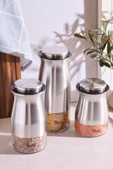 Perotti Saklama Kabı 3 Lü Inox