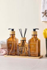 Perotti Sıvı Sabunluk 3 Lü Rogan Amber 18049