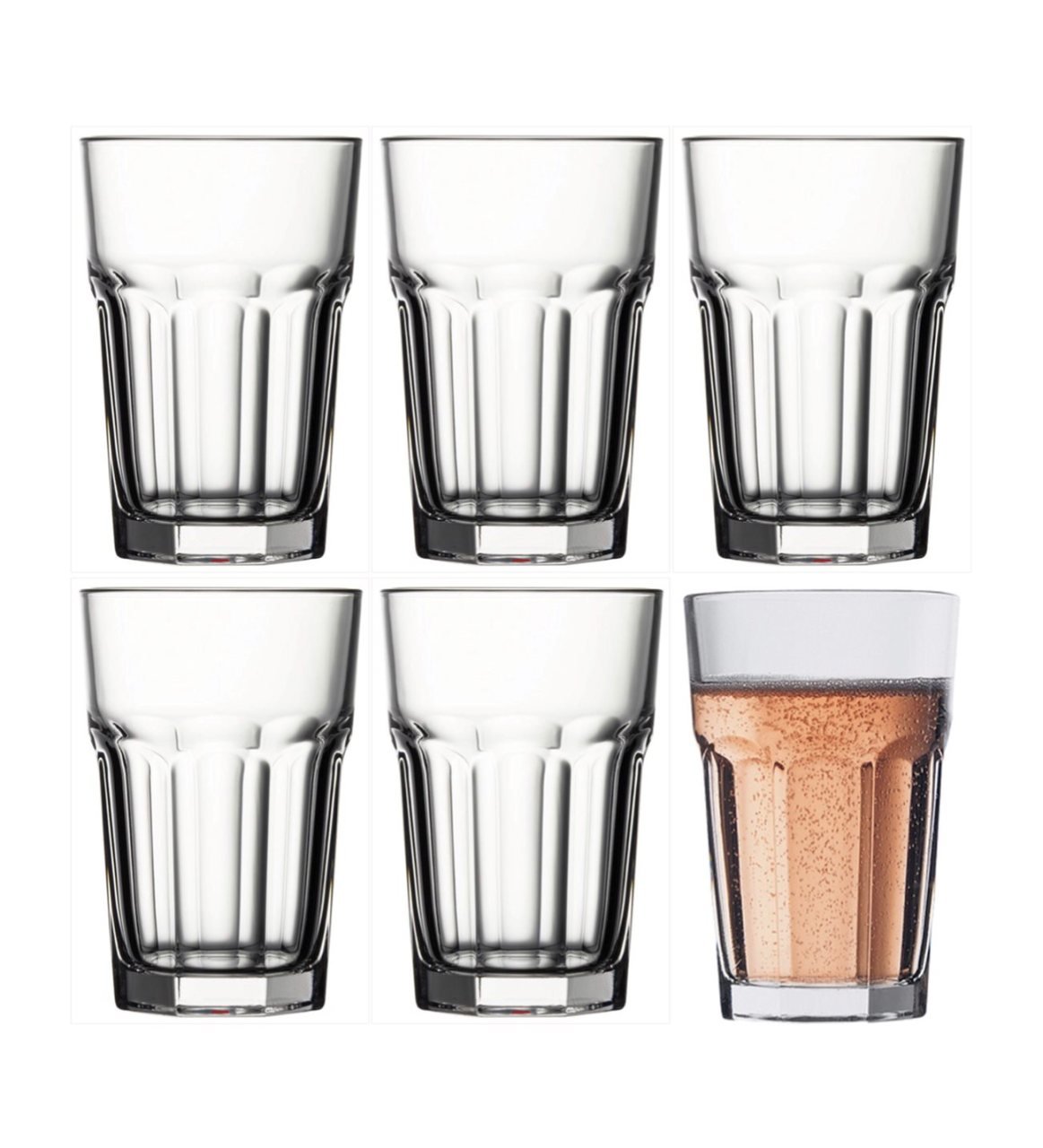 Paşabahçe Casablanca 52708 Meşrubat Bardak 6 Lı