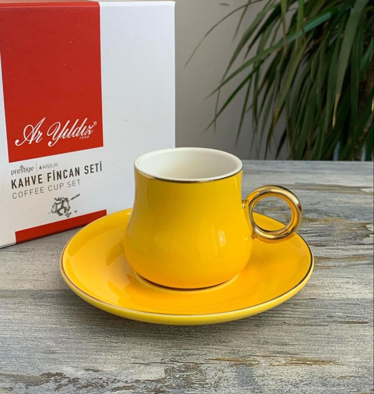 Aryıldız 6 Kişilik Kahve Fincan Takımı AR5437690