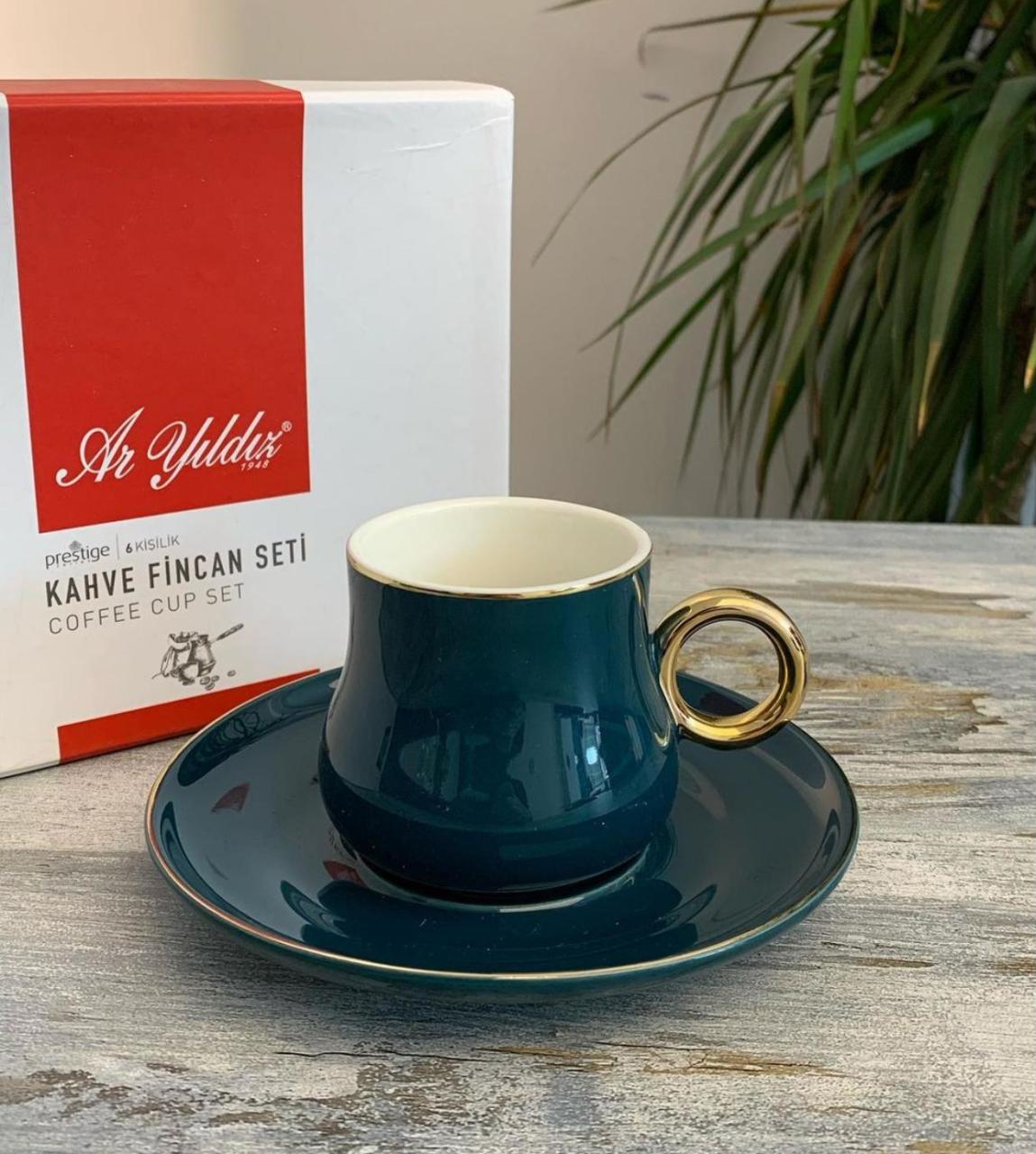 Aryıldız 6 Kişilik Kahve Fincan Takımı AR5437693