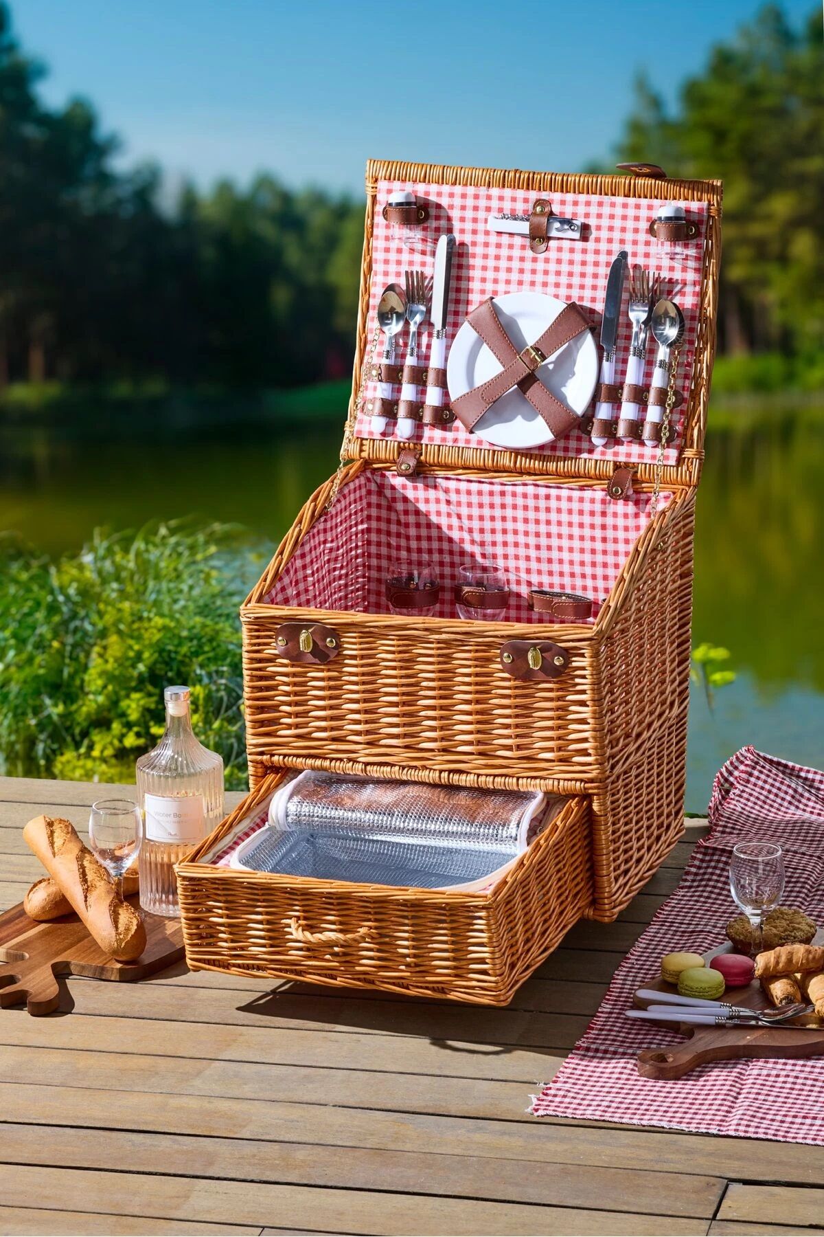 Perotti Piknik Sepeti 4 Kişilik Cestino Italy 1304280010