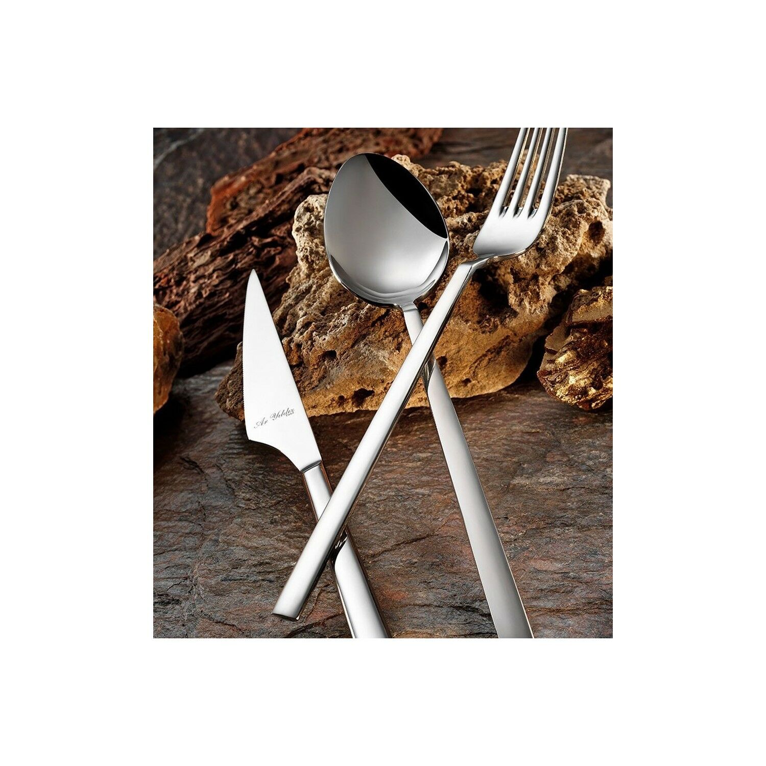 Aryıldız 89 Parça Vogue Mat Kutulu Çatal Kaşık Bıçak Seti