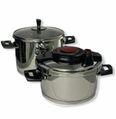 Aryıldız 4+6 Lt Drone Düdüklü Tencere Kırmızı