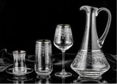 Sıla 49 Parça Gold Bardak Takımı  S-1104