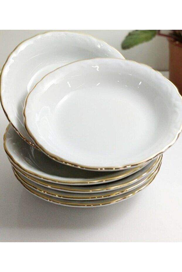 Porland 16 Cm Çukur Tabak Altın Yaldız 194517
