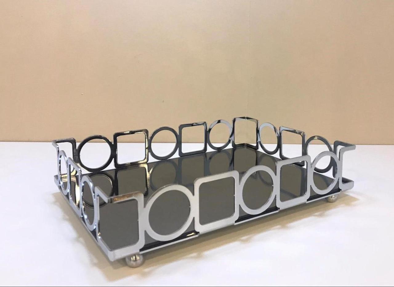 Çerçi Tepsi Aynalı Karel Krom 30Cm SNM55