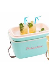 Polarbox Thermo Çanta 12 L Cyan Baby Rose Classic 9238