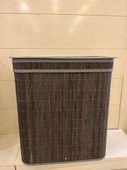 Gönül Çamaşır Sepeti Bambu Gri G3935