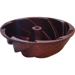 Oms 3244 Döküm 26 Cm Rüzgar Gülü Kek Kalıbı Kırmızı