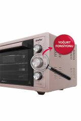 Simfer Midi Fırın Turbo 45 Lt Rosegold M4509