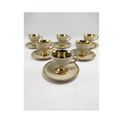 Kosova Porselen 6'lı Fincan Takımı Bej İST 96