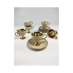 Kosova Porselen 6'lı Fincan Takımı Bej İST 96