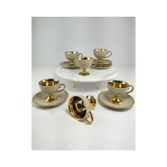 Kosova Porselen 6'lı Fincan Takımı Bej İST 96
