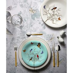 Karaca Fine Pearl Grace Mint 62 Parça İnci Yemek Takımı