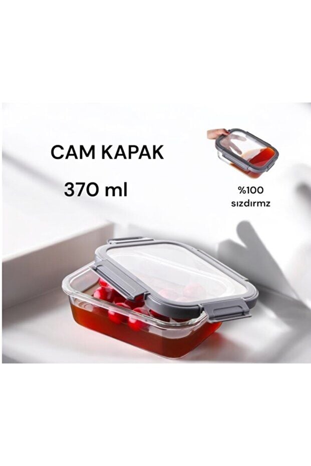 Gönül Saklama Kabı Cam 370 Ml G3359