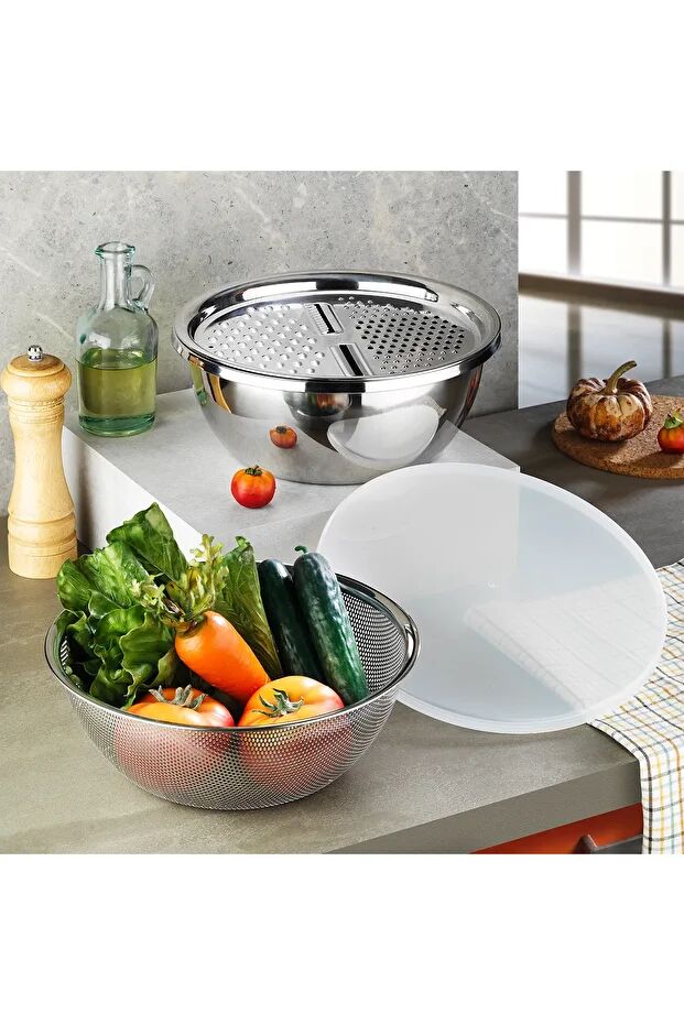 Aryıldız Promax Karıştırma Kabı Rendeli 26 Cm 153AR261842