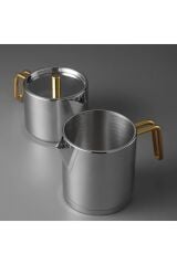 Jumbo Metalix Midi Çaydanlık Takımı Titanyum Gold