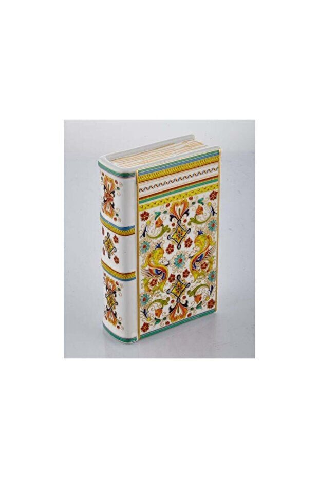 Lamedore Dekoratif Kitap Flower And Dragon 12,5X5,2X19,5Cm 1YH-902L