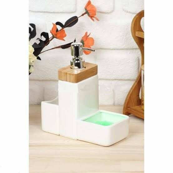 Arow Sıvı Sabunluk Set Bambu Tr-250