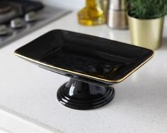 Gönül Çikolatalık Ayaklı Siyah Gold G2825