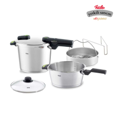 Fissler Vitaquick Green Point 6+3,5 LT Düdüklü Tencere