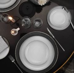 Kütahya Porselen 24 Parça Mood Platin File MOD24Y2220