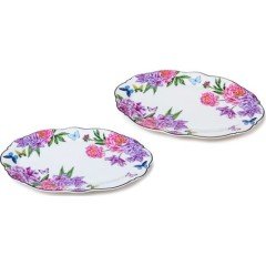 Lotus Bone Chına Porselen 10'' 2'li Oval Servisi Set A181