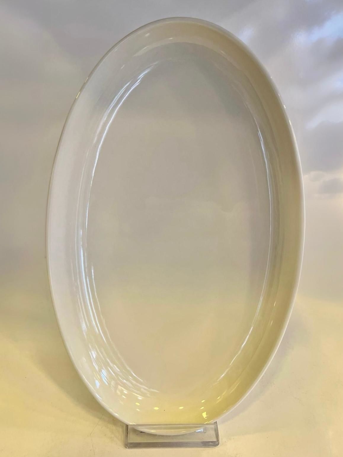 Kütahya Porselen 28 Cm Taste Kayık Tabak Krem CTO28KY0014