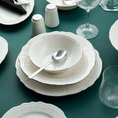 Aryıldız 60 Parça Tiffany Yemek Takımı Platin AR262405