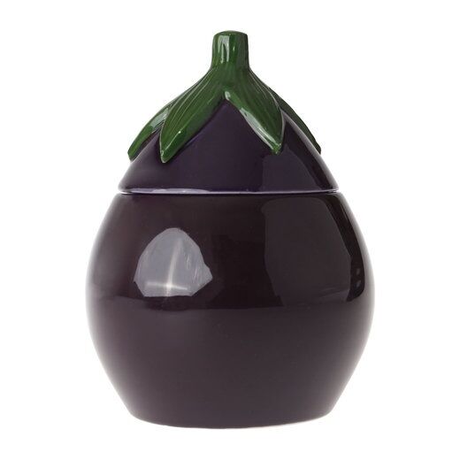 Lotus Kavanoz Patlıcan Büyük P002