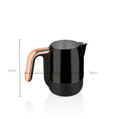 Korkmaz A860-09 Kahvekolik Deluxe Kahve Makinesi Rose