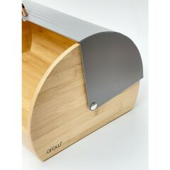 Arow Bambu Gri Lüz Ekmeklik  TR-2661