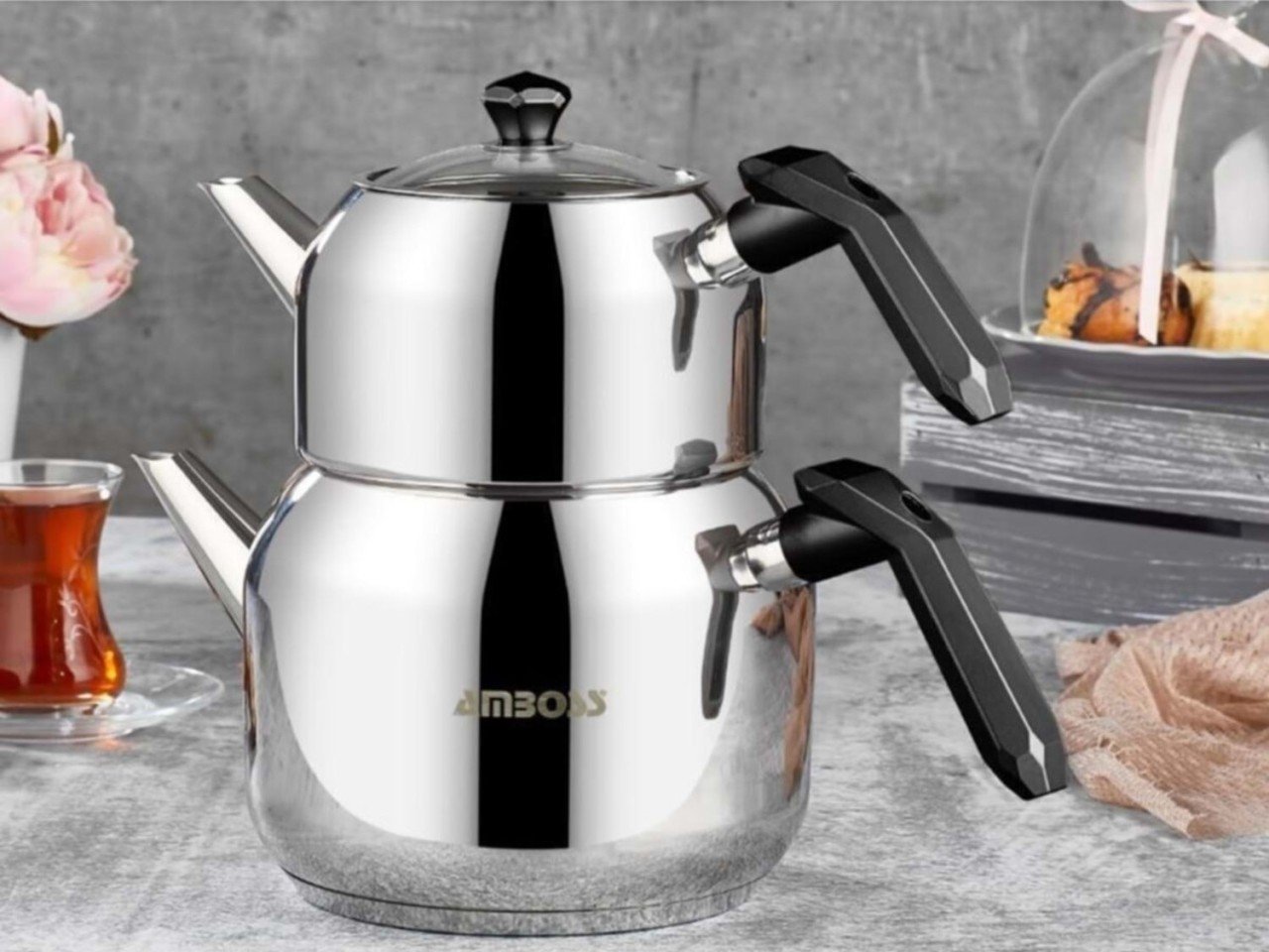 Amboss Çaydanlık Takımı Opal Orta Boy OPA-6947