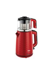 Fakir Tastea Çay Makinesi Kırmızı Siyah