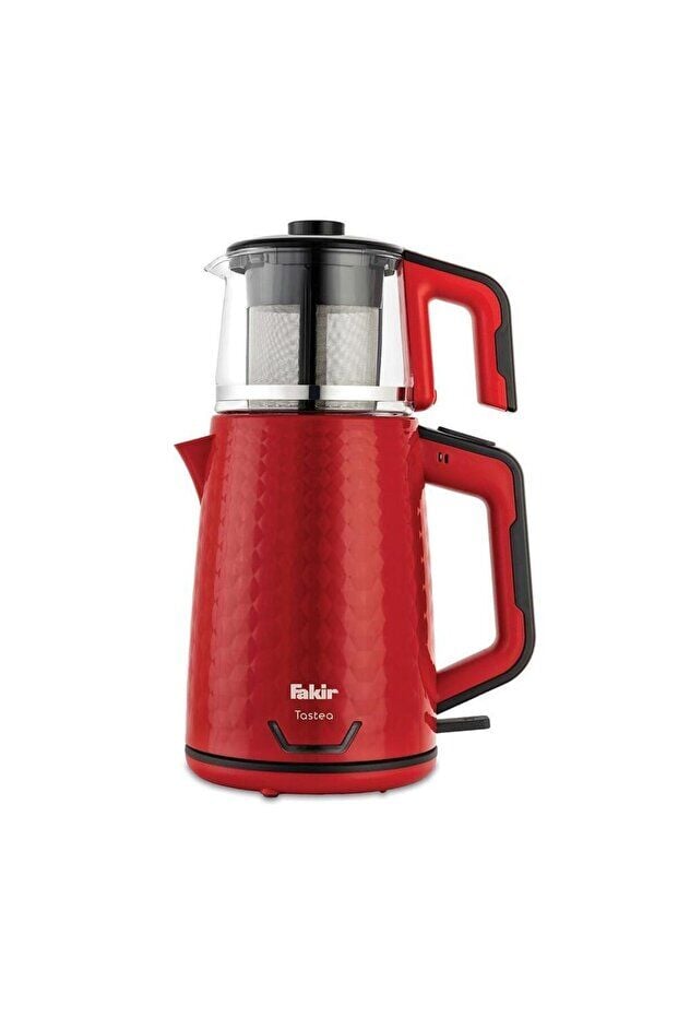 Fakir Tastea Çay Makinesi Kırmızı Siyah