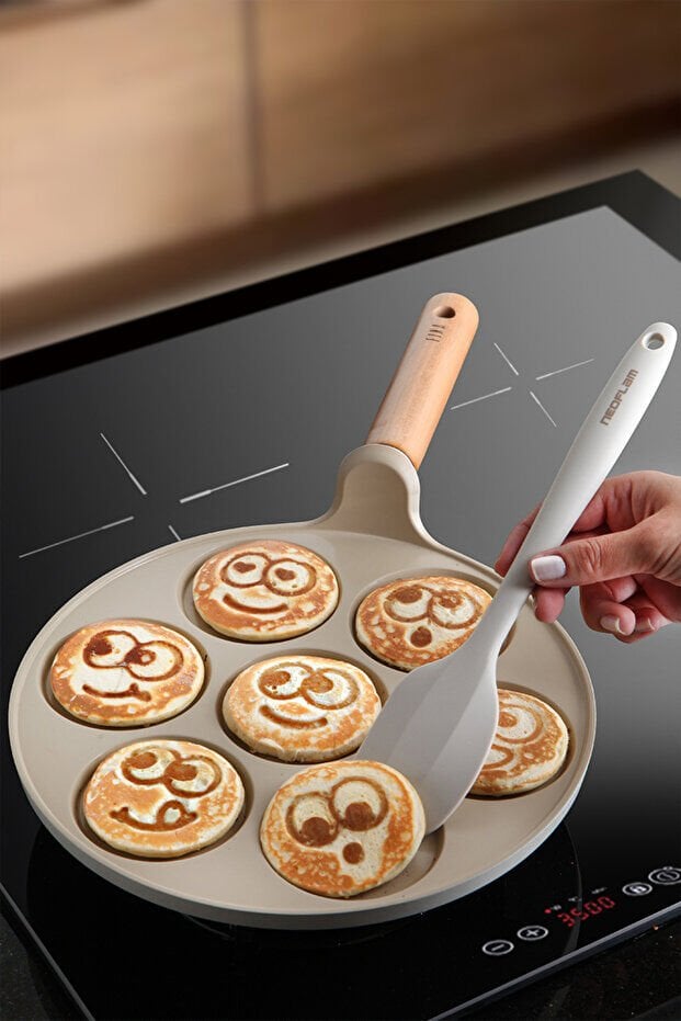 Neoflam 26 Cm Fika Pancake Tava Döküm Bej D-NEOFPC126