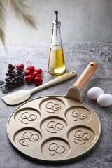 Neoflam 26 Cm Fika Pancake Tava Döküm Bej D-NEOFPC126