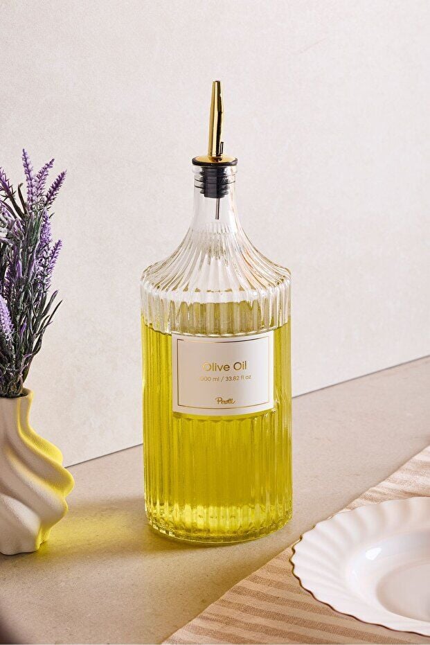 Perotti Cam Şişe Viking 1000 Ml Gold 18114