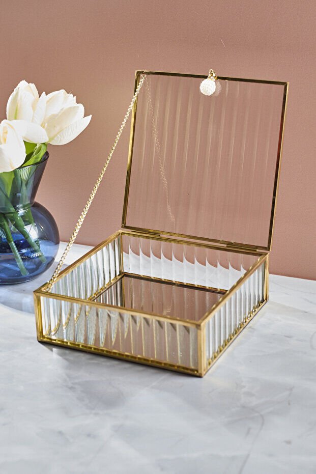 Perotti Cam Hediyelik Kutu Gio 15X15 Cm 16251