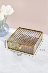 Perotti Cam Hediyelik Kutu Gio 15X15 Cm 16251