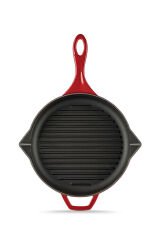 Hosse 24 Cm Demir Döküm Grill Tava Kırmızı