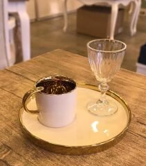 Lotus Kahve Takımı Bone Sunumlu Kallavi  6 LI