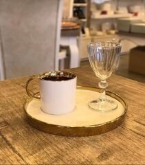 Lotus Kahve Takımı Bone Sunumlu Kallavi  6 LI