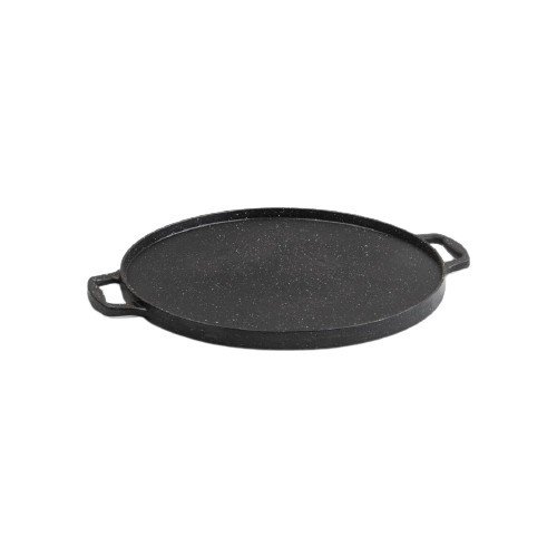 Taç 36 Cm Gravita Döküm Gözleme Tepsi Siyah 6322